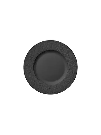 VILLEROY & BOCH | Frühstücksteller "Manufacture Rock" 22cm (Schwarz) | 